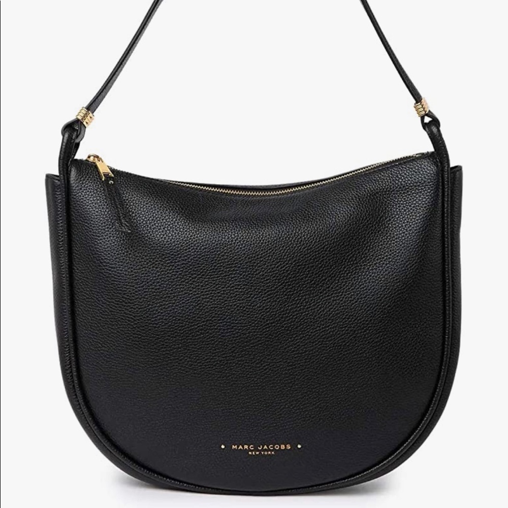 Marc Jacobs Leather Saddle Hobo ShoulderBag Black- Excellent Condition